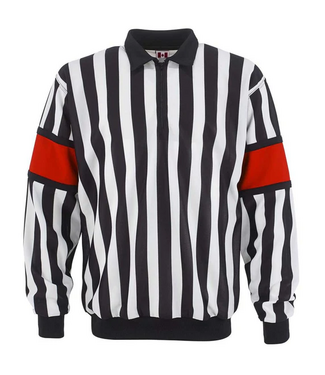 CCM CCM REF JERSEY PRO 150 W/ RED ARM BAND