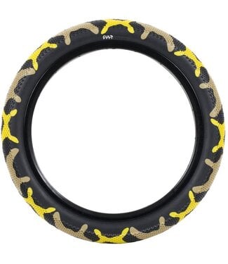 Cult CULT VANS TIRE 20 X 2.40" YELLOW CAMO