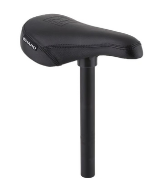 HARO RAILED SEAT/POST COMBO 25.4" BLACK