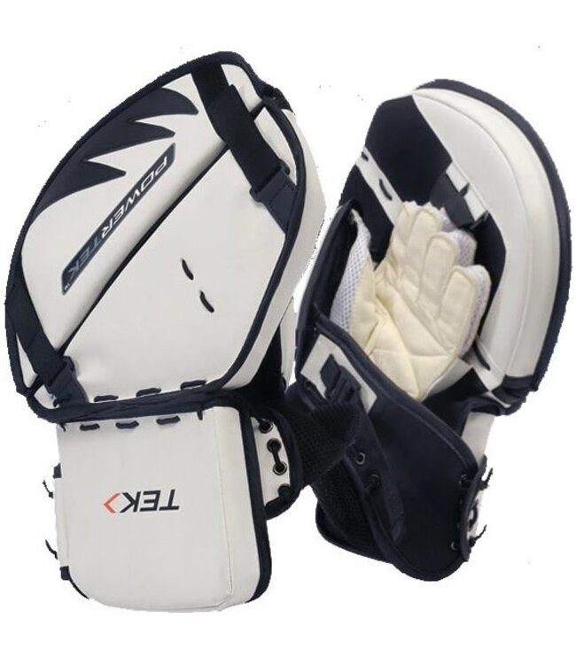POWERTEK V5.0 BARIKAD RINGETTE KEELY TRAPPER WHITE/BLACK