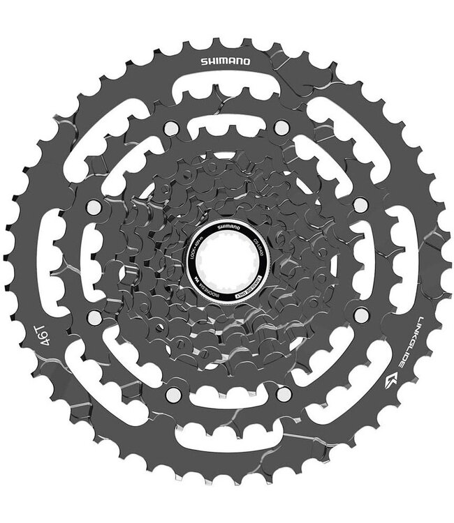 SHIMANO CS-LG400-9 CASSETTE 9 SPEED 11-46T