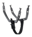CCM Helmet Ear Loops + Chin Strap Black (Pair)