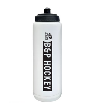 Lowrys B&P HOCKEY WATER BOTTLE 1L WHITE