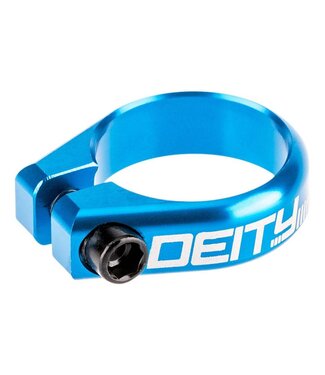 Deity DEITY CIRCUIT SEATPOST CLAMP 34.9MM BLUE