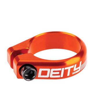 Deity DEITY CIRCUIT SEATPOST CLAMP 34.9MM ORANGE
