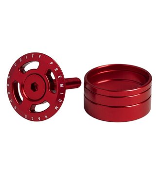 Deity DEITY CROSSHAIR TOPCAP AND SPACERS RED