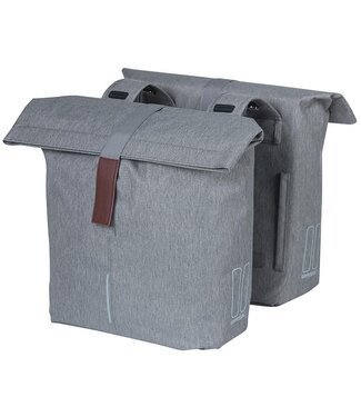 Basil BASIL CITY PANNIER 28L GREY (PAIR)