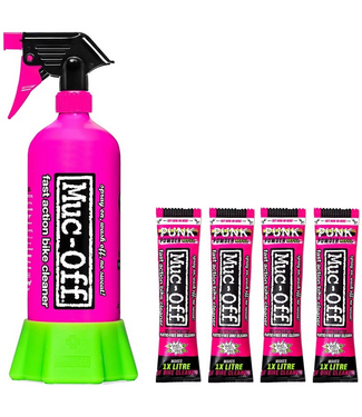 Muc Off MUC OFF PUNK POWDER W/BOTTLE + 4 REFILLS