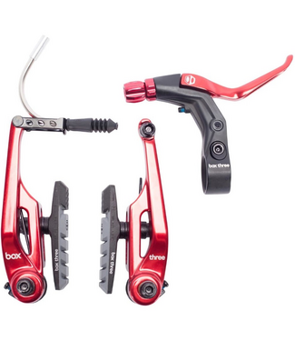 Box BOX THREE V-BRAKE KIT 108MM RED