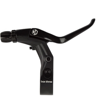 Box BOX THREE LONG REACH V-POINT BRAKE LEVER BLACK