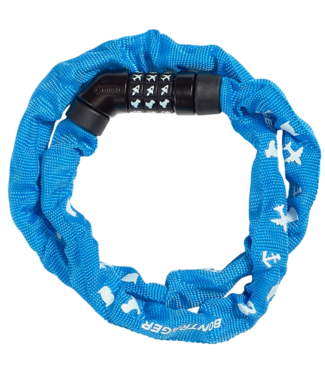 Bontrager BONTRAGER ABUS KIDS COMBO CHAIN LOCK BLUE