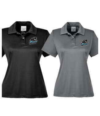 FURY LACROSSE POLO GOLF SHIRT WOMENS
