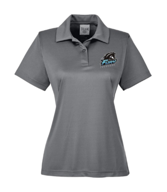 FURY LACROSSE POLO GOLF SHIRT WOMENS