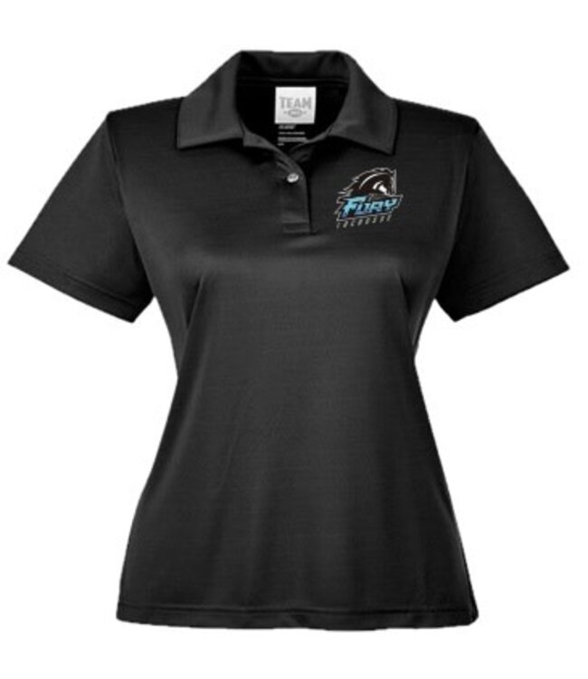 FURY LACROSSE POLO GOLF SHIRT WOMENS