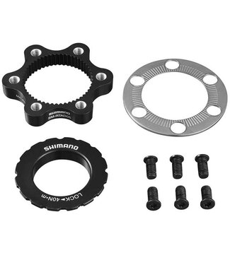 Shimano SHIMANO CENTER LOCK DISC ADAPTOR 6 BOLT KIT