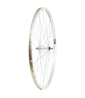 EVO ALEX X101 29"/700C FRONT WHEEL NUTTED SILVER (SILVER SPOKES)