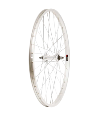 Lambert/WS ALEX C1000 24" FRONT WHEEL NUTTED SILVER (D)