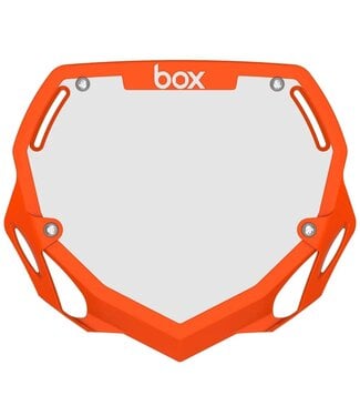 Box BOX TWO NUMBER PLATE LARGE ORANGE