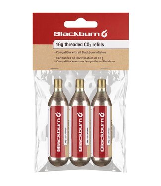 Blackburn BLACKBURN WAYSIDE 16G CO2 CARTRIDGE (3 PACK)