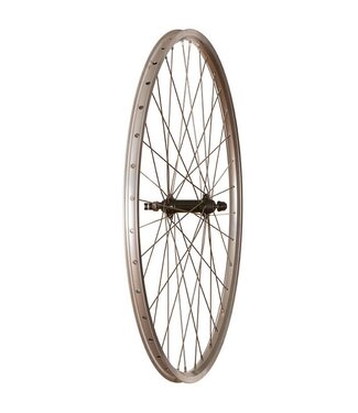 EVO EVO TOUR 19 27 X 1-1/4" FRONT WHEEL QR SILVER