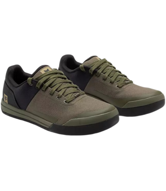 Fox FOX UNION CANVAS FLAT SHOE OLIVE GREEN