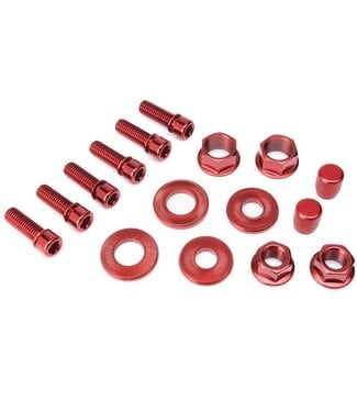 Salt SALT V2 NUT & BOLT HARDWARE PACK RED