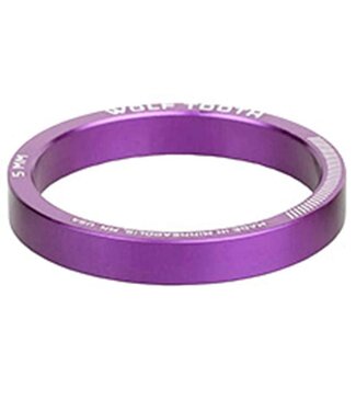 WOLF TOOTH WOLF TOOTH HEADSET SPACER 5MM PURPLE