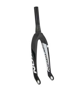IKON PRO 20" 20MM TAPERED CARBON FORK BLACK/WHITE