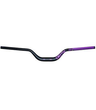 Deity DEITY HIGHSIDE 760MM HANDLEBAR 80MM RISE 31.8MM BLACK/PURPLE