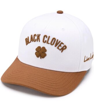 Black Clover BLACK CLOVER ADJUSTABLE SNAPBACK HAT TIMELESS 6 WHITE