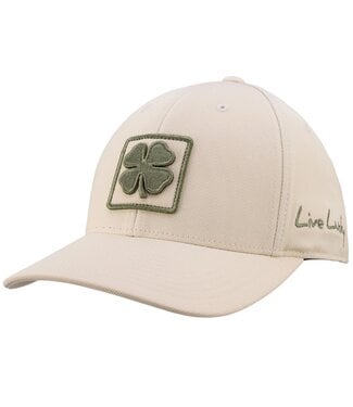 Black Clover BLACK CLOVER ADJUSTABLE SNAPBACK HAT BOXED IN LUCK 8 CREAM