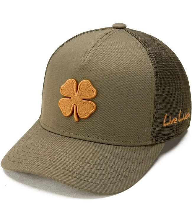 BLACK CLOVER ADJUSTABLE SNAPBACK HAT HARDY 4 OLIVE