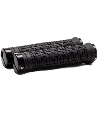 Chromag CHROMAG SQUAREWAVE XL GRIPS BLACK