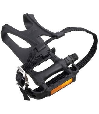 Wellgo WELLGO M141 PEDAL W/TOE CLIP 9/16"