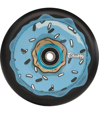 CHUBBY CHUBBY MELOCORE WHEEL 110MM X 24MM BLUE OREO DOUGHNUT (EACH)
