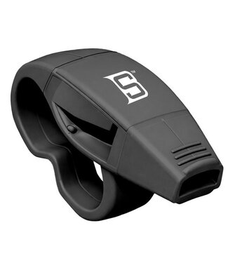 Blue Sports BLUE SPORTS BLACK FINGERGRIP WHISTLE