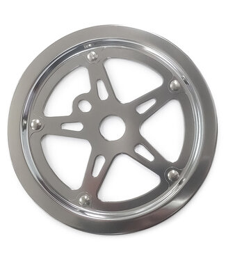 DAMCO CHAINWHEEL STEEL 44T CHROME