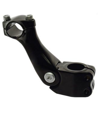 49N 49N ADJUSTABLE AHEAD STEM 25.4" X 125MM 1-1/8" BLACK