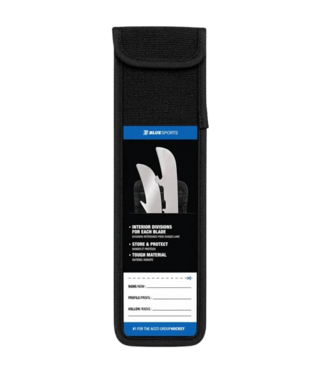 Blue Sports B&P BLUE SPORTS SKATE BLADE RUNNER POUCH BLACK (DOUBLE)