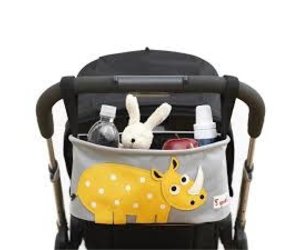 3 Sprouts Stroller Organizer (rhino)