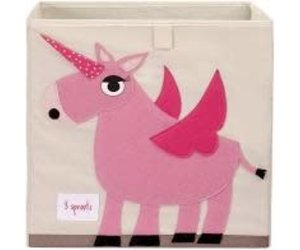 3 Sprouts Storage Box (unicorn)