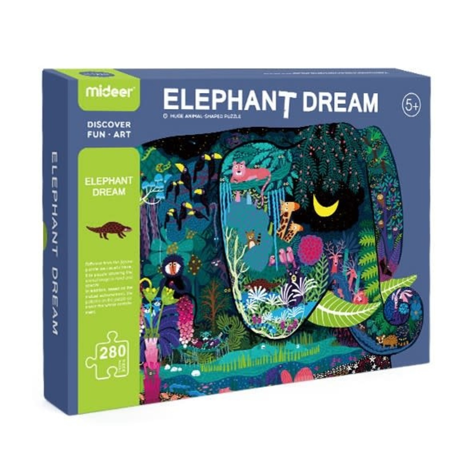 Mideer Mideer Elephant Dream Puzzle (280pc)