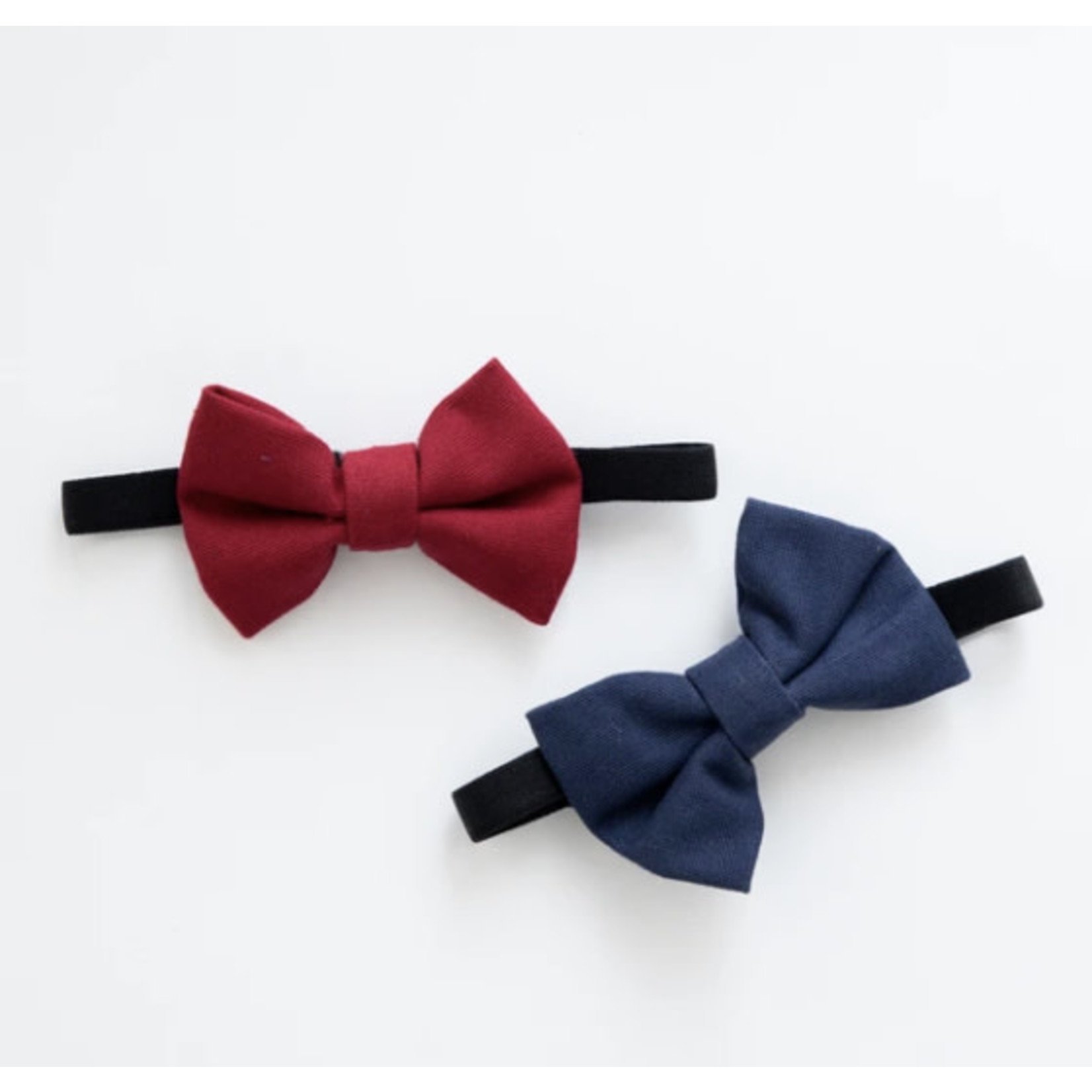 Lox Lion LL Bow Tie (Navy/Red)