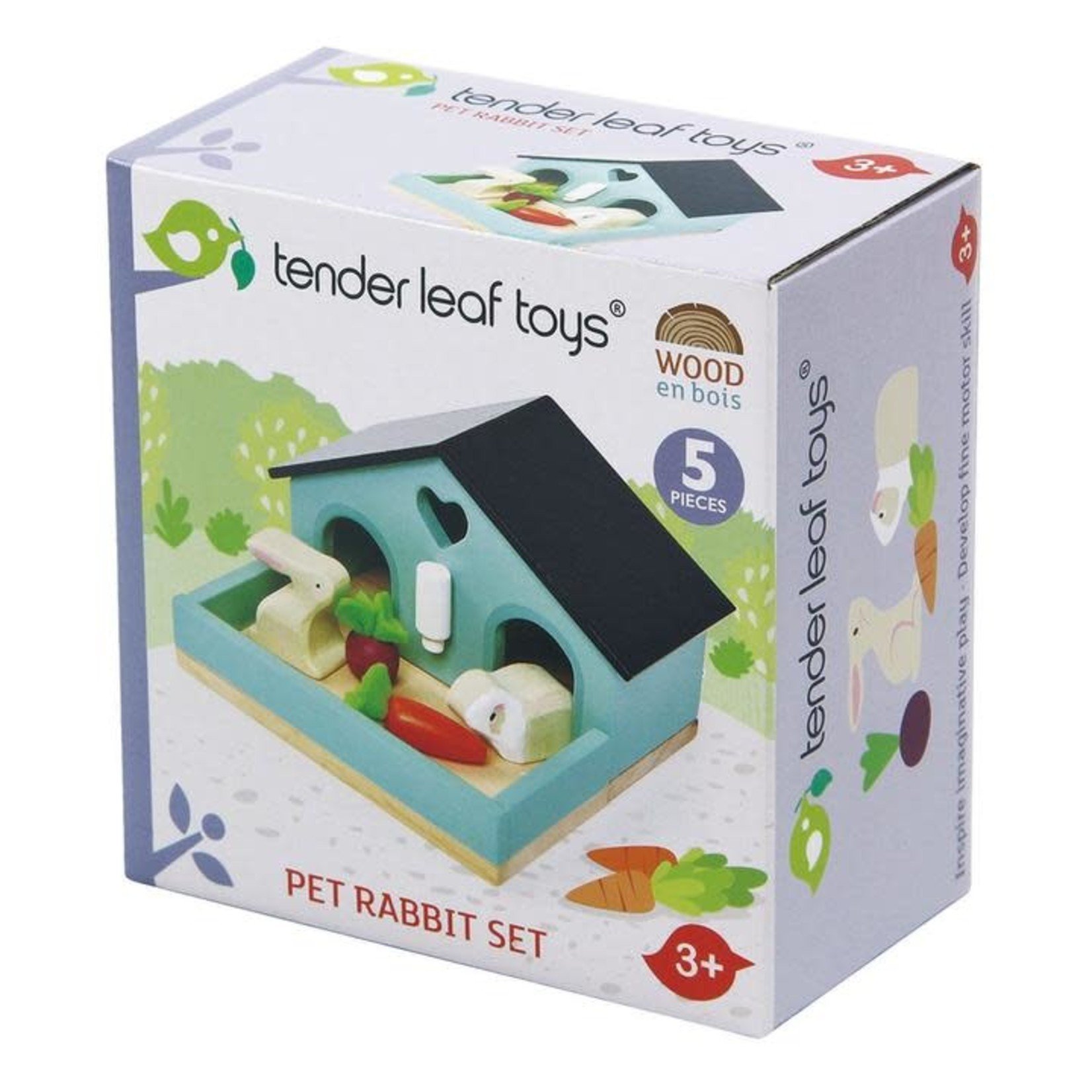 Tender Leaf Toy Tender Leaf Pet Rabbit Set