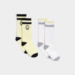 miles the label "Smiles for Miles" Tall Socks (2-Pack)