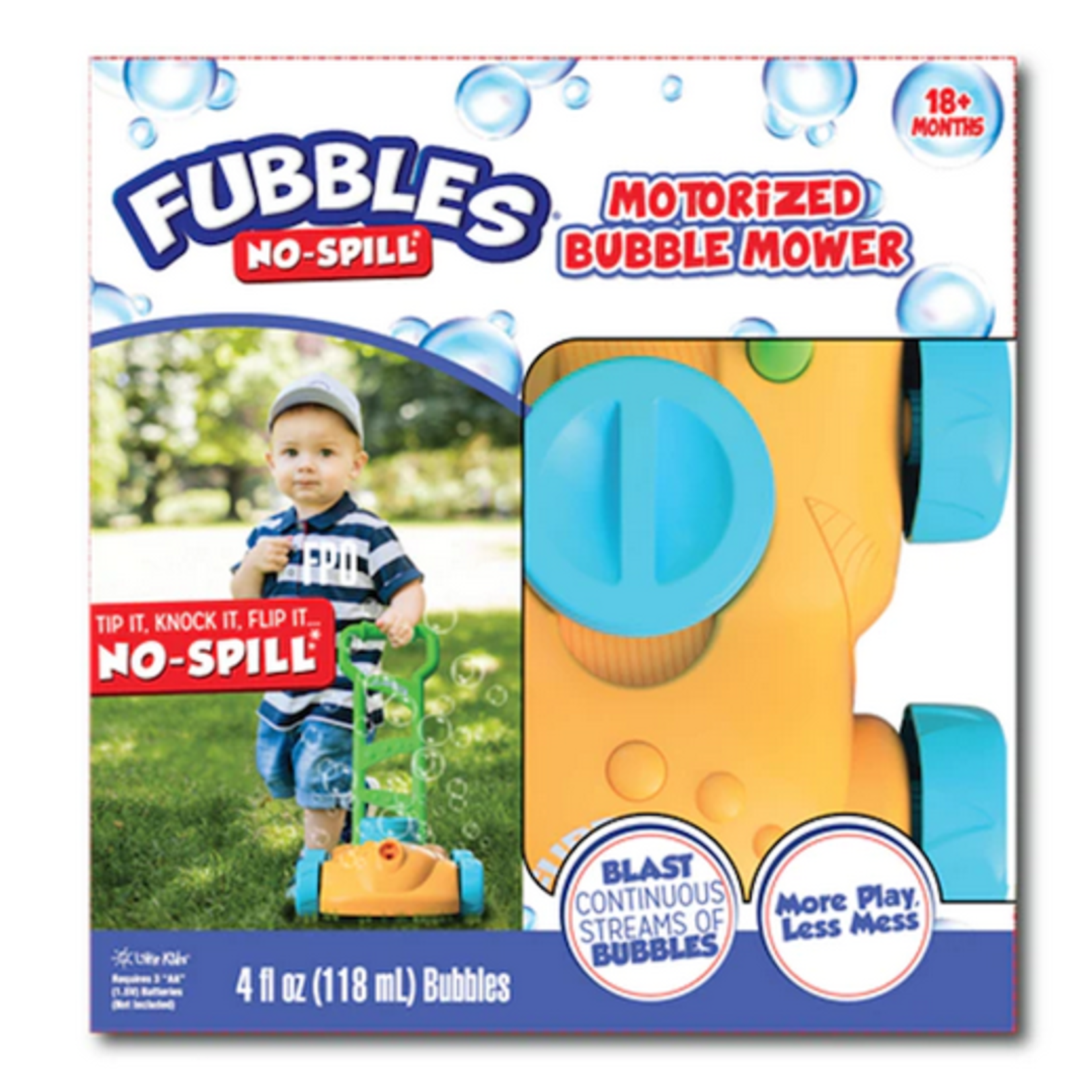 Fubbles Fubbles No - Spill Bubble Mower