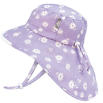 jan & jul Jan & Jul Cotton Adventure Hat - Purple Daisy