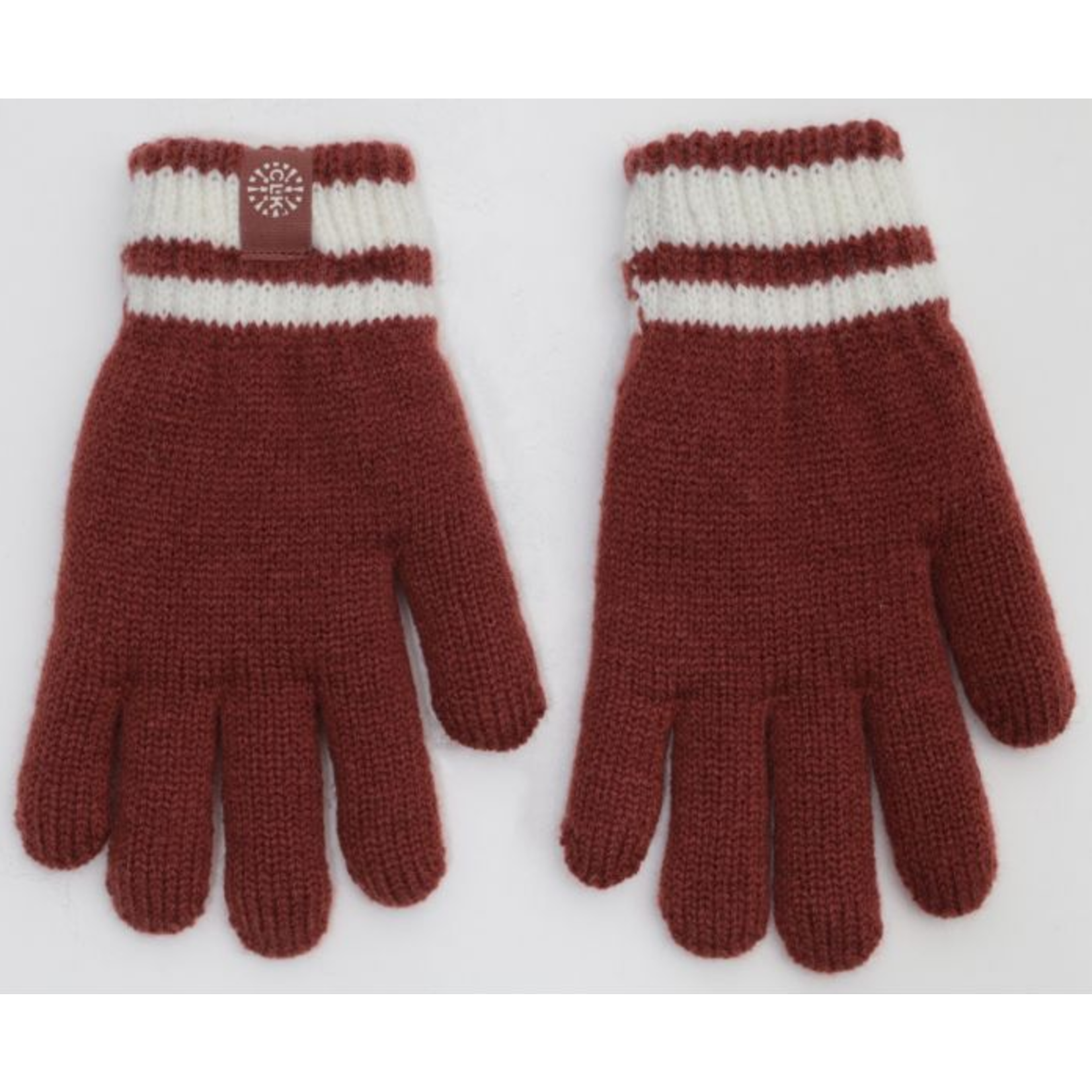 calikids Calikids Knit Winter Gloves - Brick