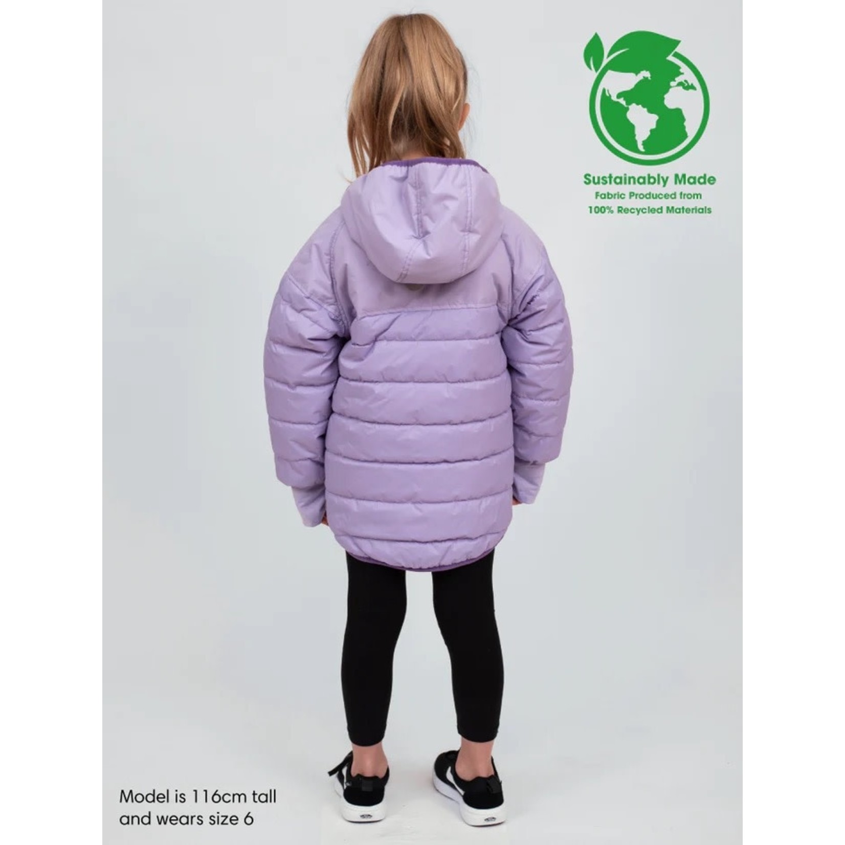 Therm Hydracloud Puffer Jacket - Lavender| Waterproof Windproof Eco