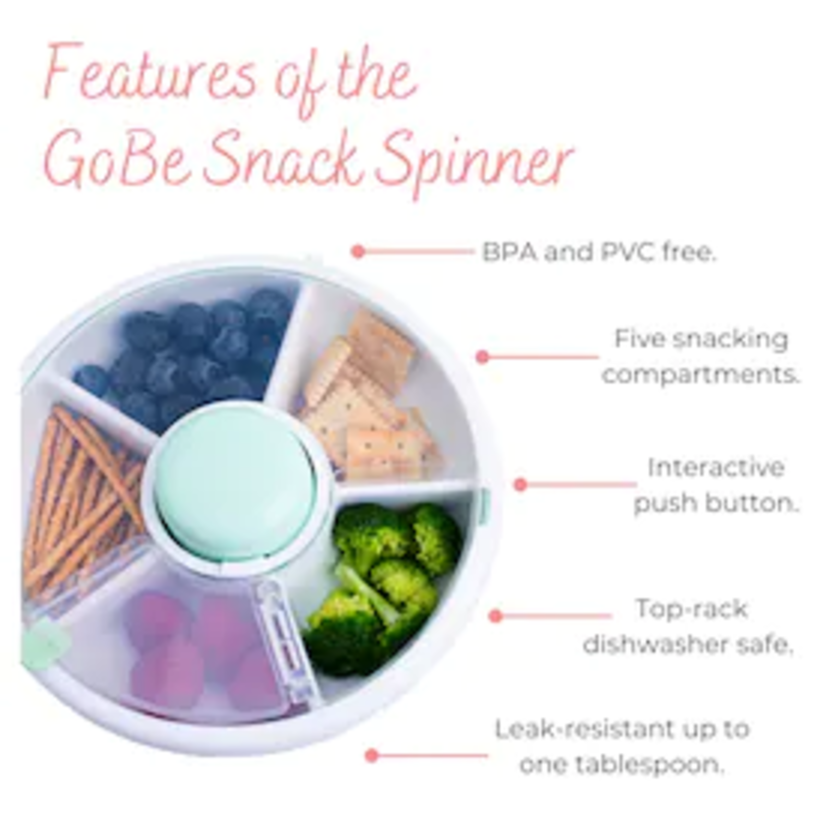 GoBe GoBe Snack Spinner - Grey